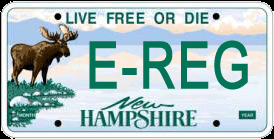 NH License Plate